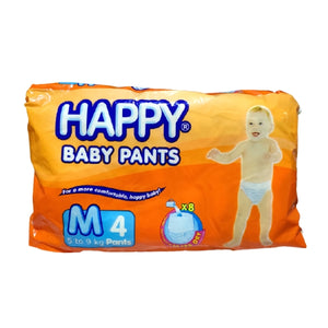 HAPPY DIAPER PANTS MEDIUM