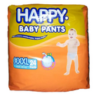 HAPPY DIAPER PANTS XXXL