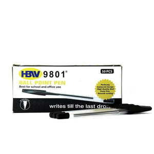 HBW BALLPEN BLACK (9801)