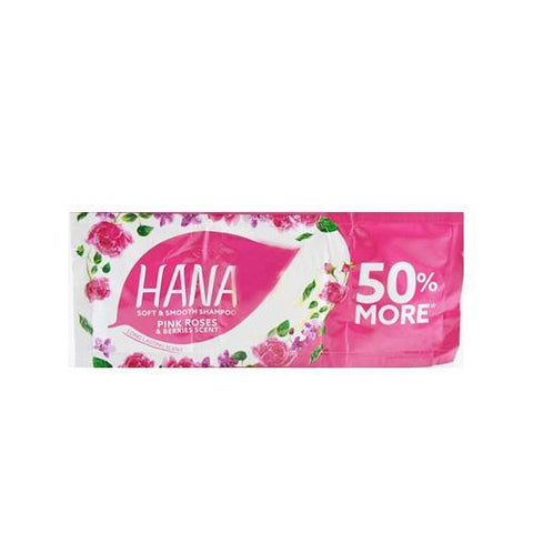 HANA SHAMPOO SOFT N SMOOTH PINK ROSES