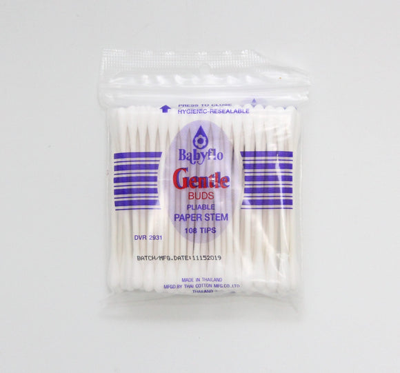 BABYFLO COTTON BUDS PAPER