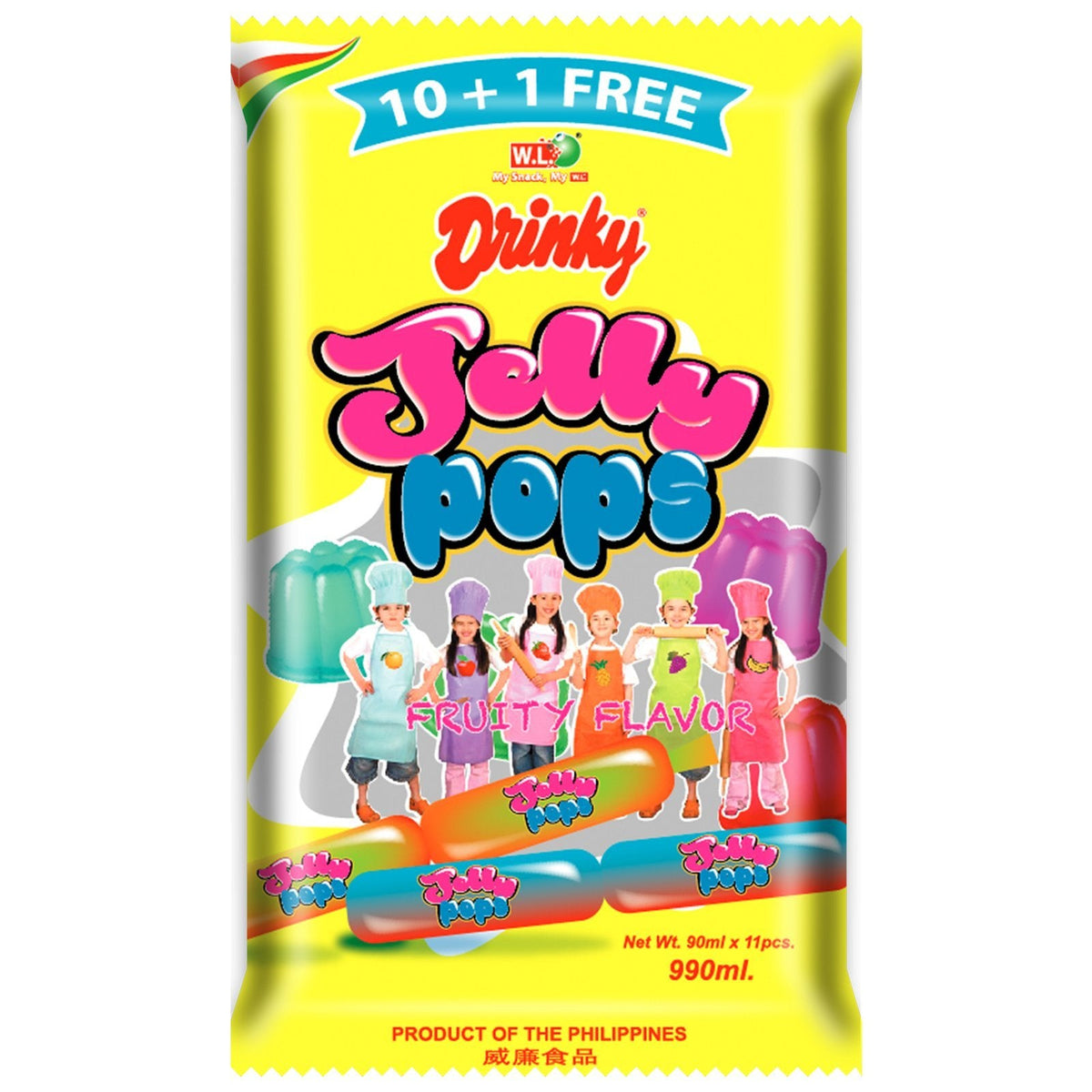 WL DRINKY JELLY POPS 90ML (10S) Nesabel Online Branch