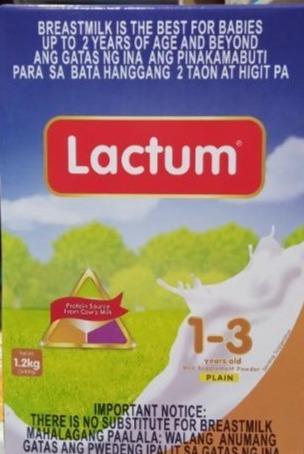 LACTUM 1-3YRS OLD PLAIN