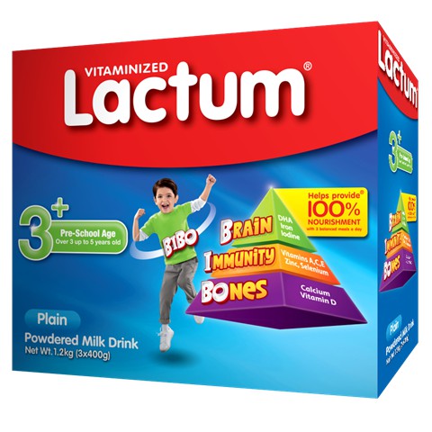 LACTUM 3+ PRE-SCHOOL MILK VANILLA