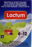 LACTUM 6-12 MONTHS PLAIN