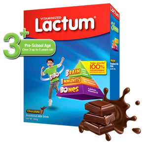 LACTUM 6+ MILK W/DHA CHOCO