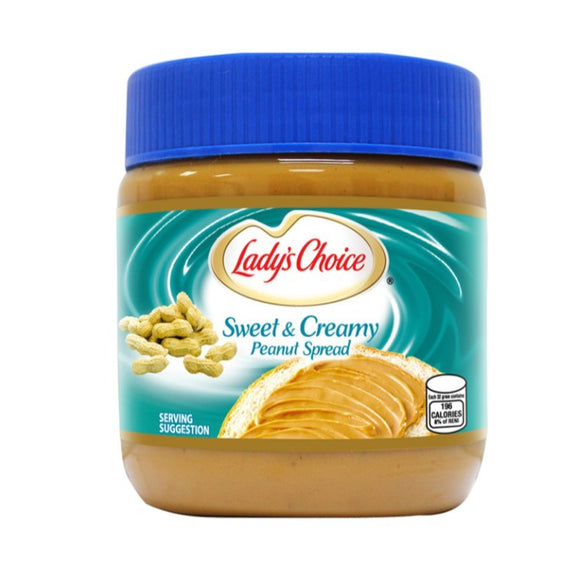 LADYS CHOICE PEANUT BUTTER SWEET&CREAMY 340G