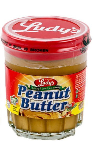 LUDYS PEANUT BUTTER GLASS