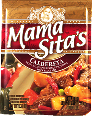 MAMA SITAS CALDERETA SPICY SAUCE MIX 50G