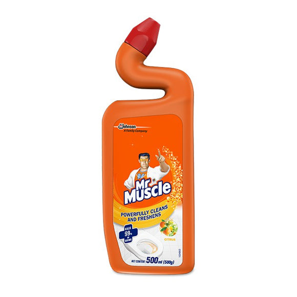 MR MUSCLE TOILET BOWL CLEANER CITRUS 500ML