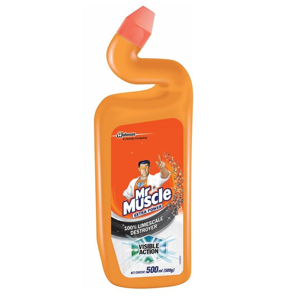 MR MUSCLE TOILET BOWL CLEANER POWER 500ML