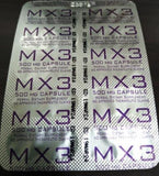 MX3 CAP 500MG