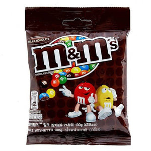 M&M'S MILK CHOCOLATE 12S POUCH 100G