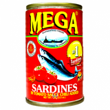 MEGA SARDINES HOT 155G