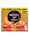 NESCAFE 3IN1 BROWN TWINPACK