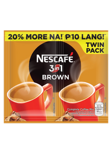 NESCAFE 3IN1 BROWN TWINPACK