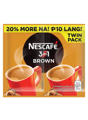 NESCAFE 3IN1 BROWN TWINPACK