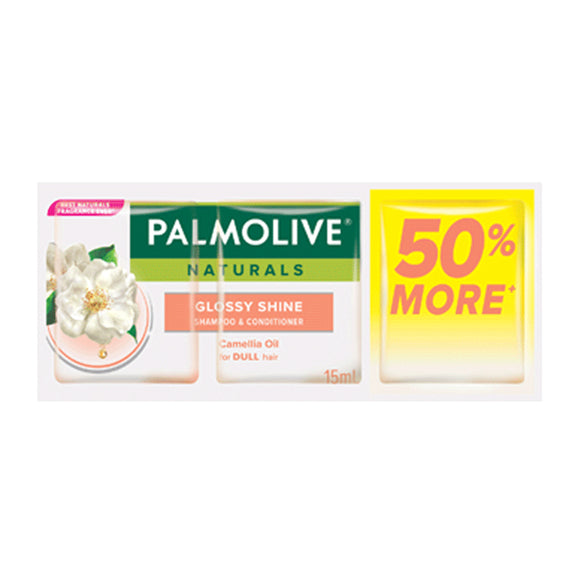 PALMOLIVE SHAMPOO & CONDITIONER GLOSSY SHINE