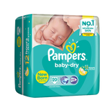 PAMPERS BABY DRY NB