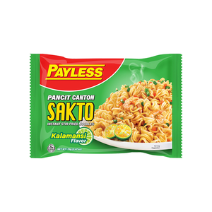 PAYLESS PANCIT CANTON SAKTO PACK KALAMANSI 70G