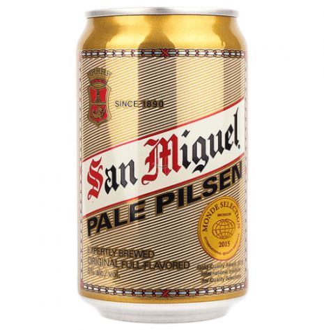 SAN MIG PALE PILSEN CAN 330ML CASE(24)