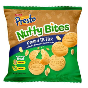 PRESTO NUTTY BITES PEANUT BUTTER 32G