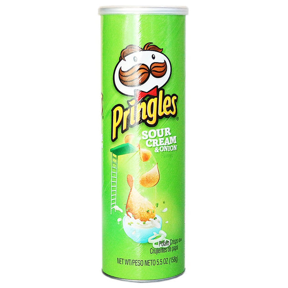 PRINGLES SOUR CREAM & ONION G 158G