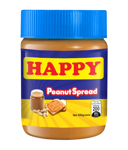 REBISCO HAPPY PEANUT SPREAD 450G