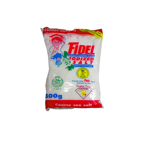 FIDEL IODIZED SALT COARSE