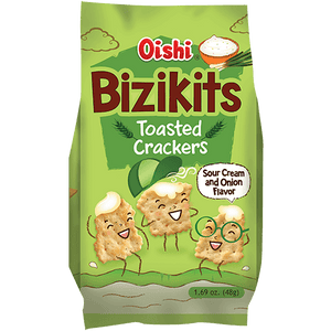 OISHI BIZIKITS CRACKERS SOUR CREAM&ONION