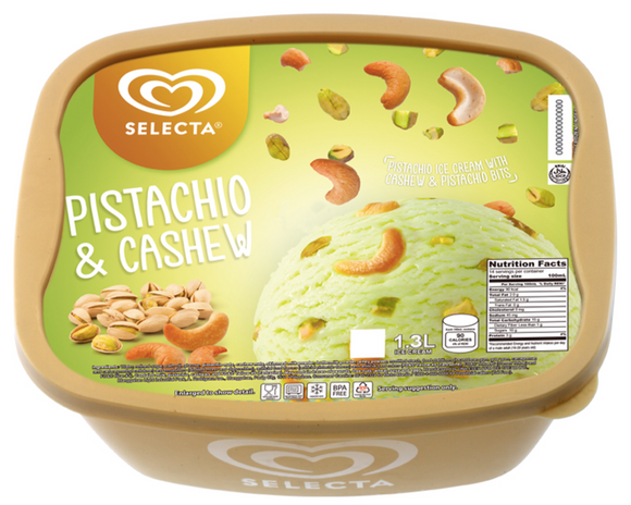 SELECTA 1.3L PISTACHIO N CASHEW