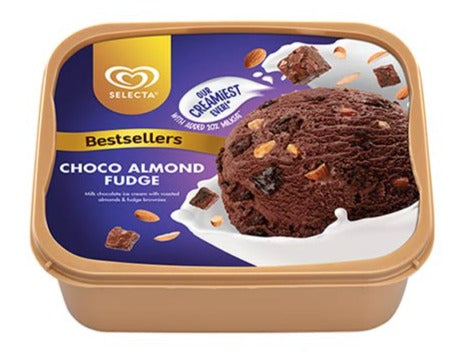 SELECTA 1.5L CHOCO ALMOND FUDGE