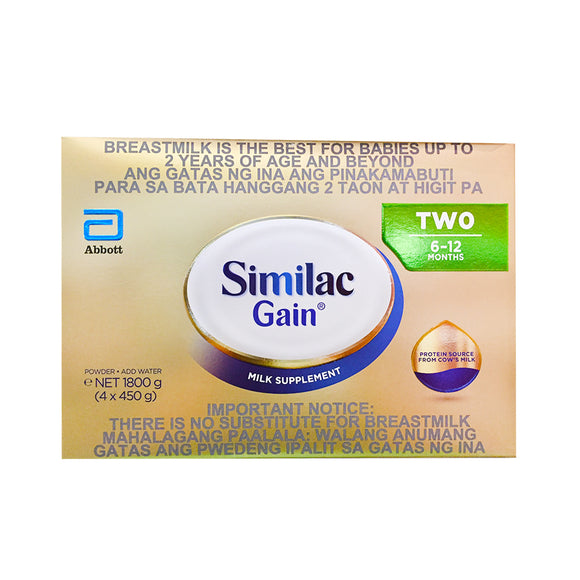 SIMILAC GAIN 6-12 1.8KG