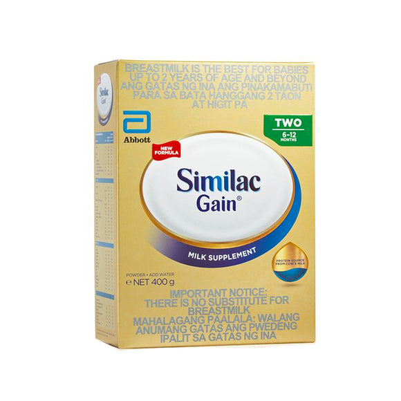 SIMILAC GAIN 6-12MONTHS 400G