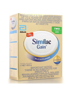 SIMILAC GAIN 6-12MONTHS 400G