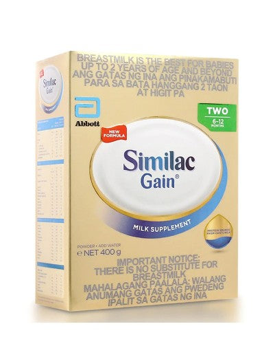 SIMILAC GAIN 6-12MONTHS 400G