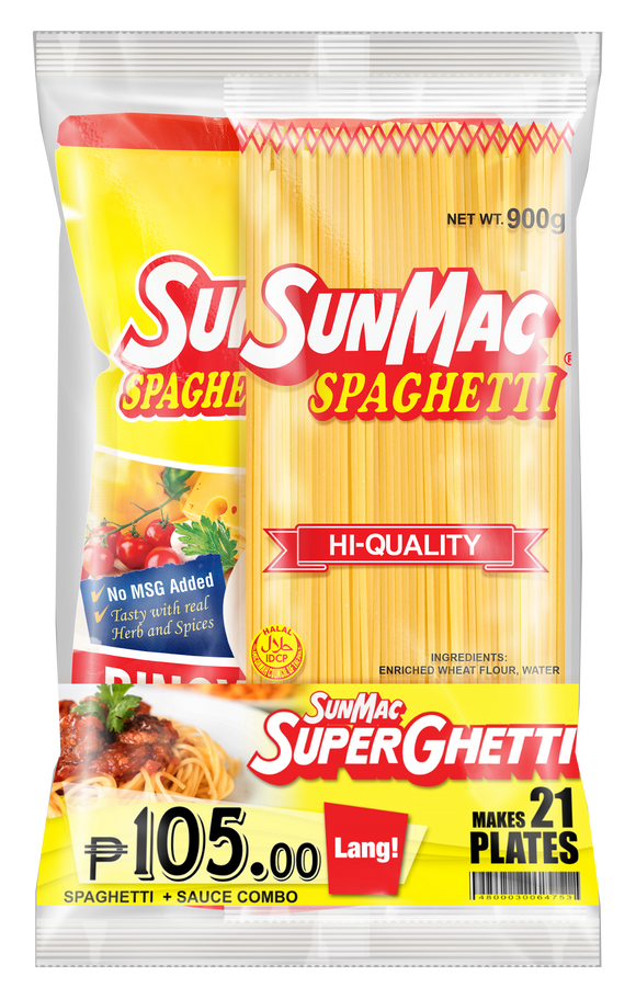 Sunmac Spaghetti Sunmac Superghetti Combo 1Kg – Nesabel Online – Branch