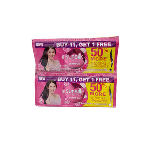 SUNSILK SHMP SMTH&MNGABLE 13ML 11+1