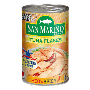 SAN MARINO TUNA FLAKES HOT & SPICY