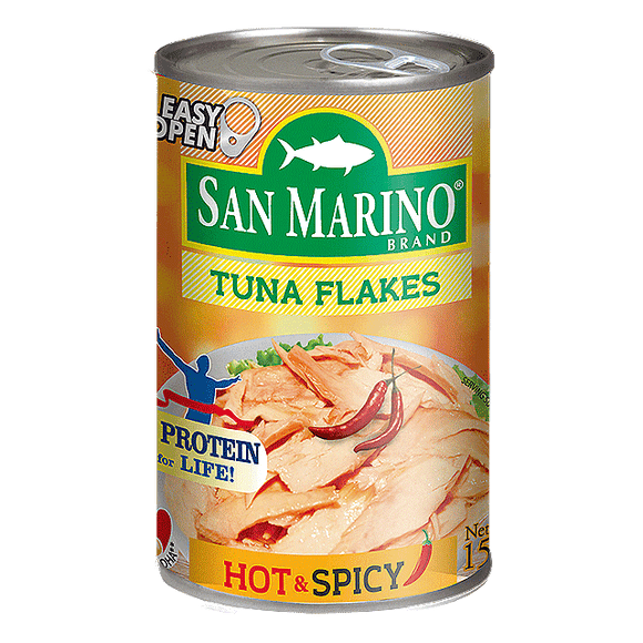 SAN MARINO TUNA FLAKES HOT & SPICY