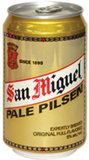 SAN MIGUEL BEER IN CAN