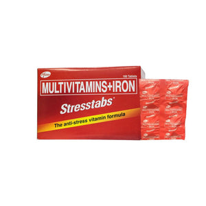 STRESSTABS WITH IRON 600MG