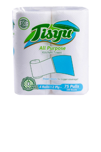 TISYU KITCHEN TOWEL 2PLY 75S