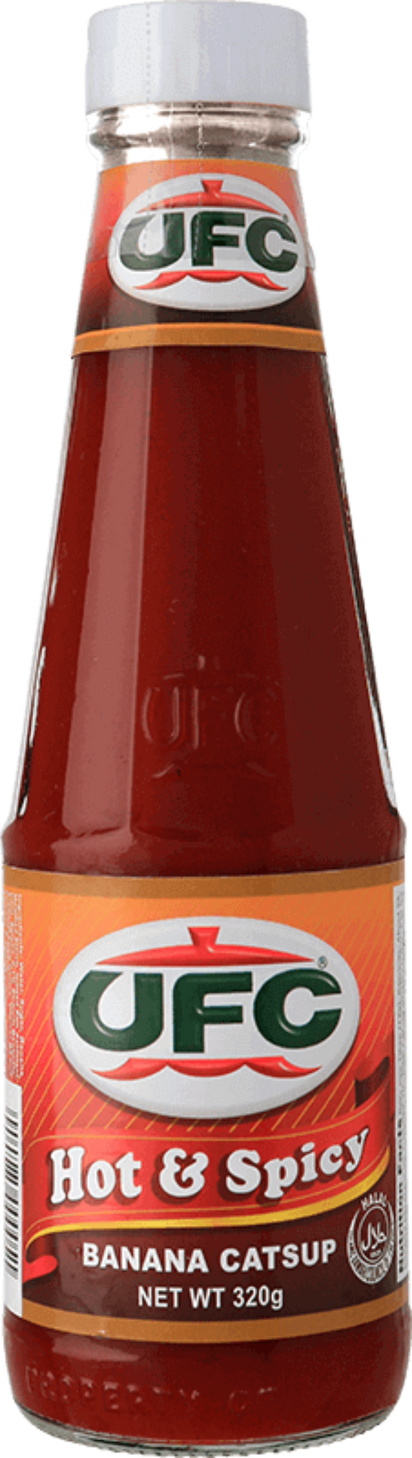 UFC BANANA CATSUP HOT AND SPICY 320G