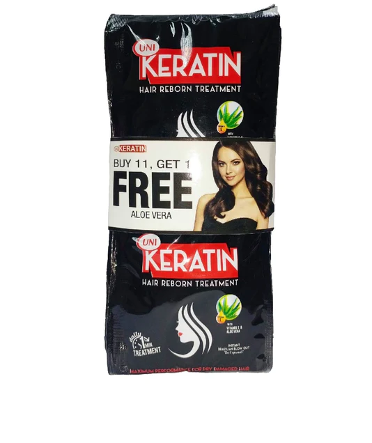 UNI KERATIN ALOE VERA 20G 11+1