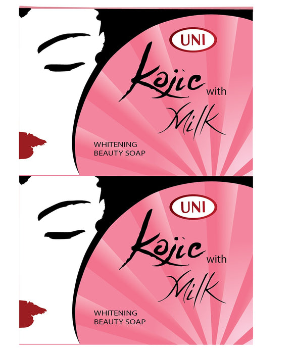 UNI KOJIC SOAP WITH MILK 2X90G