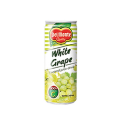 DEL MONTE JUICE WHITE GRAPE