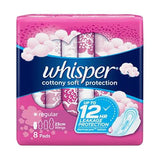 WHISPER COTTONY SOFT PROTECTION REG FLOW (PINK)