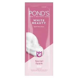 PONDS WB PINKISH-WHITE FACIAL FOAM 10G