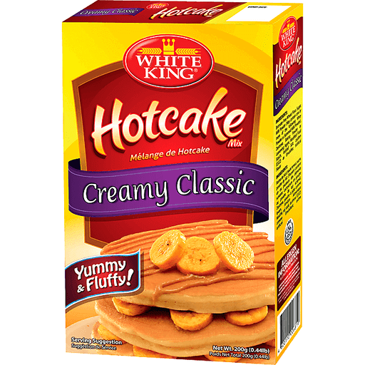 WHITE KING CREAMY CLASSIC HOTCAKE MIX 200G